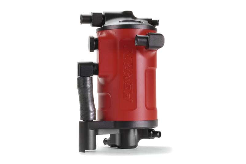 Perrin Performance — PERRIN 22-25 Subaru WRX Air Oil Separator - Red - view 2