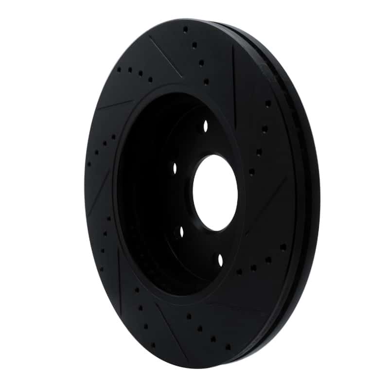 R1 Concepts — R1 2019-2026 Cadillac Escalade ESV Front Left Drilled & Slotted Black Brake Rotor
R1 Brake Rotor Drill - view 4