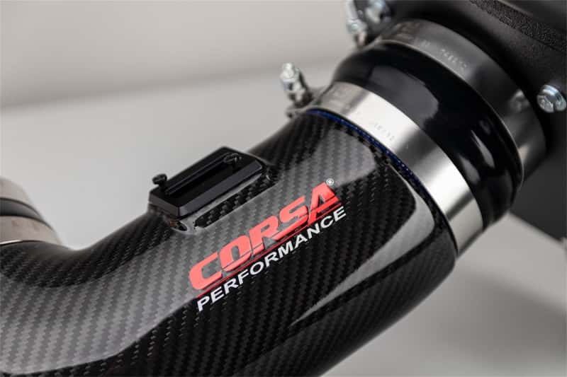 CORSA Performance — Corsa 2017-2023 Chevrolet Camaro ZL1 Carbon Fiber Air Intake w/ MaxFlow 5 Oil Filtration
Air Intake - view 4