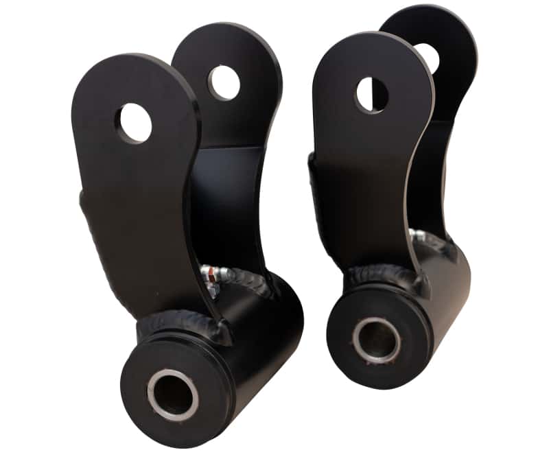 Carli — Carli 05-23 Ford F350/350 4x4 Fabricated Leaf Spring Shackle
Bar Drop Bracket - view 4