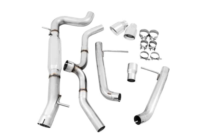 AWE Tuning — AWE Tuning VW MK7 Golf Alltrack/Sportwagen 4Motion Track Edition Exhaust - Polished Silver Tips
Track Exhaust - view 4