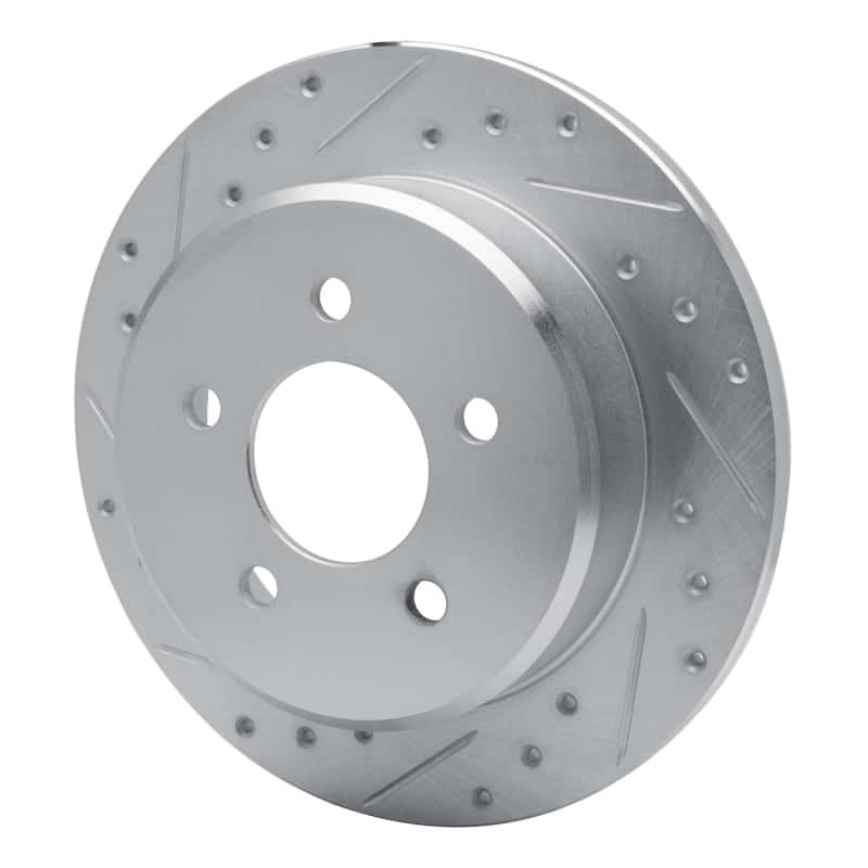R1 Concepts — R1 91-95 Ford Crown Victoria Rear Left Drilled & Slotted Silver Brake Rotor
R1 Brake Rotor Drill - view 2