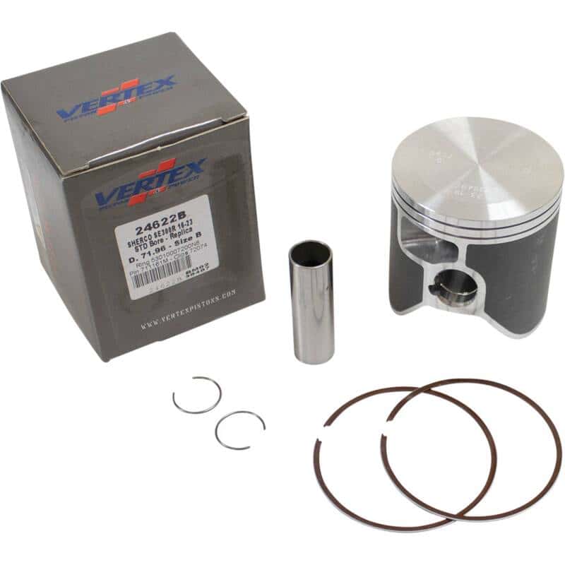 Vertex Pistons — Vertex Piston 16-24 Sherco SE-R 300 300cc Cast Replica Piston Kit - view 2