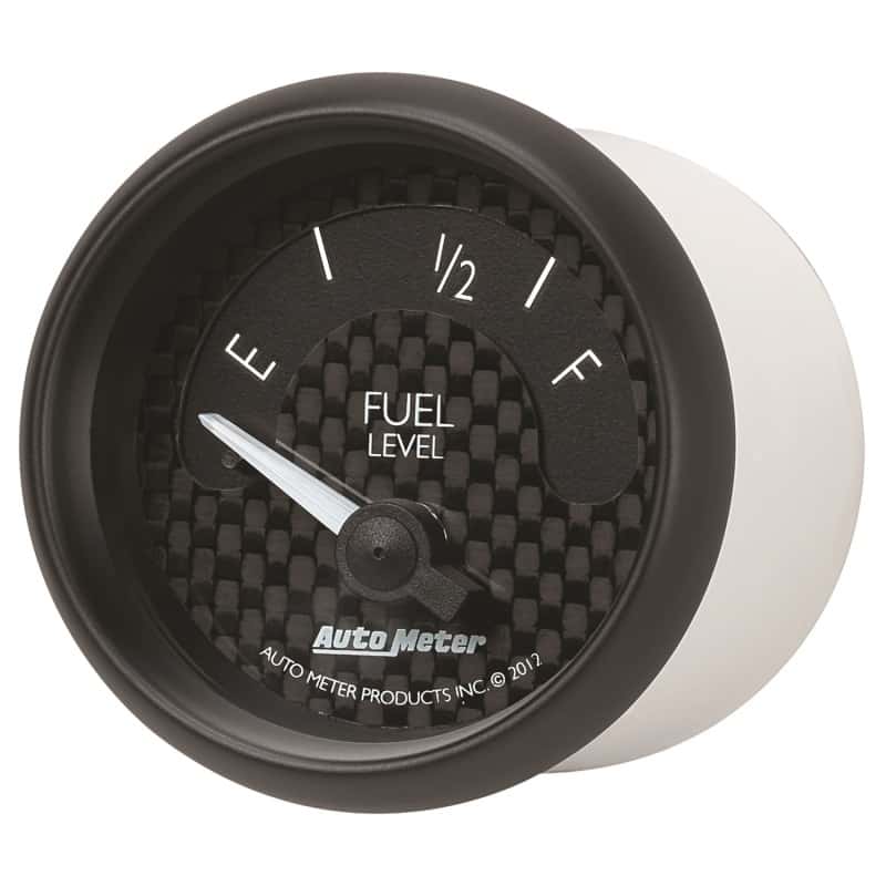 AutoMeter — Autometer GT Series 52mm Short Sweep Electronic 73-10 ohms Fuel Level (For most Ford and Chrysler)
2-1/16" FUEL LEVEL, - view 7