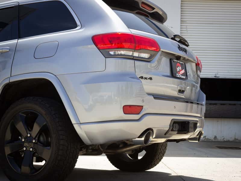 aFe — aFe Vulcan Series 2.5in 304SS Cat-Back Exhaust 11-19 Jeep Grand Cherokee (WK2) 5.7L w/ Polished Tips
Cat-Back Exhaust - view 6