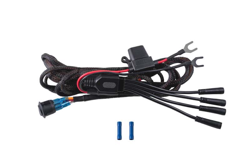 Diode Dynamics — Diode Dynamics Stage Series Rock Light Single Color M8 3-Pin Wiring Harness - view 1