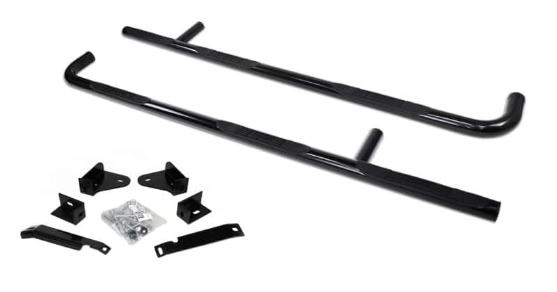 Go Rhino — Go Rhino 14-19 Chevrolet Silverado 1500 LD Classic CC 5.8ft Bed 6000 Series SideSteps - W2W - Black
6000Series One Piece - view 1