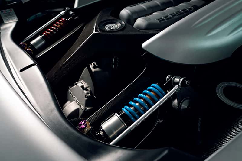 KW — KW 04-05 Porsche Carrera GT Special Edition HLS4 V5 Coilover Kit w/ Red & Blue Springs
Coilover Kit - view 20