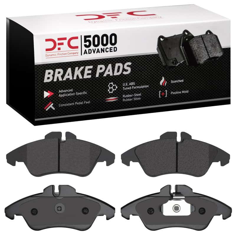 DFC — DFC 02-06 Dodge Sprinter 3500 Front 5000 Advanced Low Metallic Brake Pads
DFC Brake Pad Set - view 4
