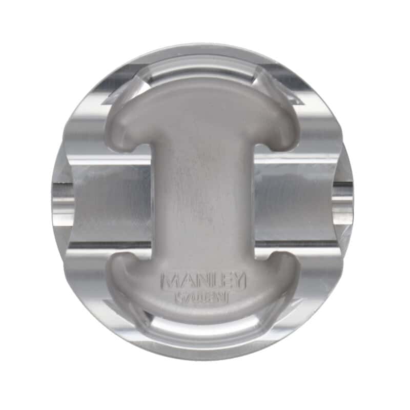 Manley Performance — Manley 2018+ Ford Coyote 5.0L DOHC -6cc Dish 3.662in Bore 10:1 CR Extreme Duty Platinum Piston Set
Piston Set - view 9