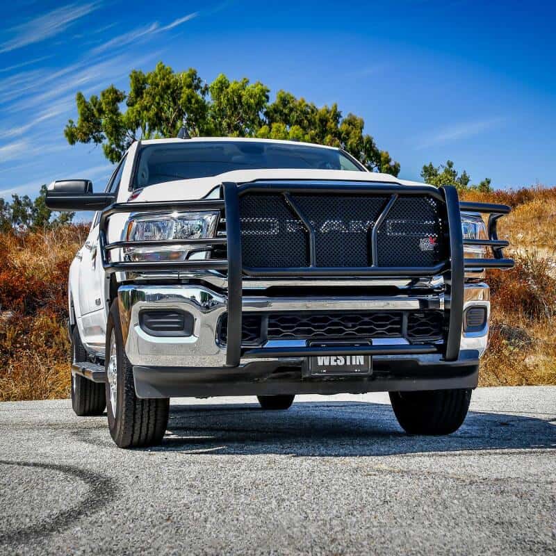 Westin — Westin 19-22 Dodge Ram 2500/3500 HDX Modular Grille Guard - Black
Grille Guard - view 2
