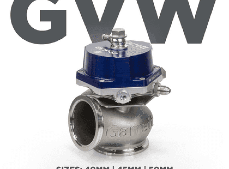 Garrett — Garrett GVW-50 50mm Wastegate Kit - Blue - view 2