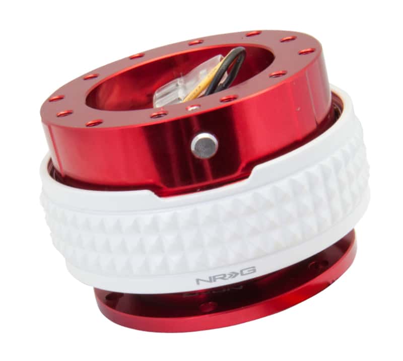 NRG — NRG Quick Release Kit - Pyramid Edition - Red Body / Glow In The Dark Pyramid Ring - view 1