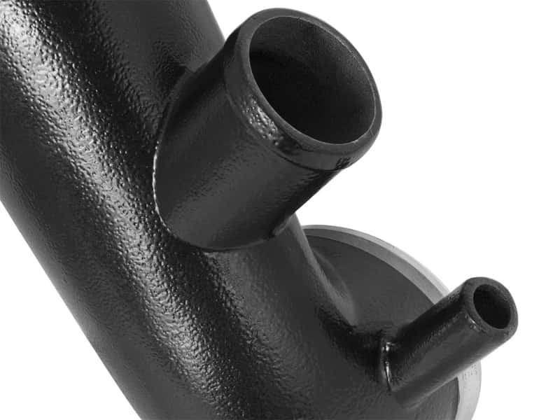 aFe — aFe Bladerunner Manifolds Turbo Inlet MAN Turbo Inlet GM Diesel Trucks 06-10 V8-6.6L (td)
Turbo Inlet Manifold - view 4