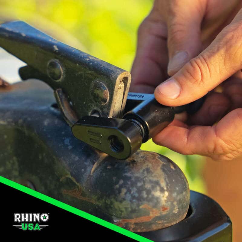 Rhino USA — Rhino USA 2 5/16In Trailer Coupler Hd Lock Kit-2-Pieces
Trailer Lock - view 4