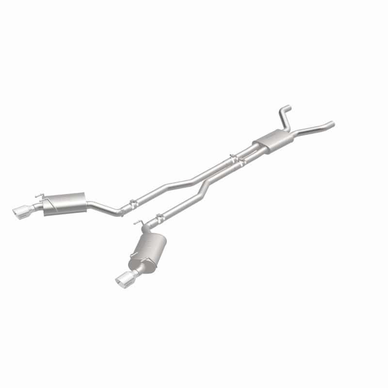 Magnaflow — MagnaFlow Cat-Back Stainless Dual Split Rear Exit 4in Polished Tips 11-15 Chevy Camaro 3.6L V6
Cat-Back - view 24