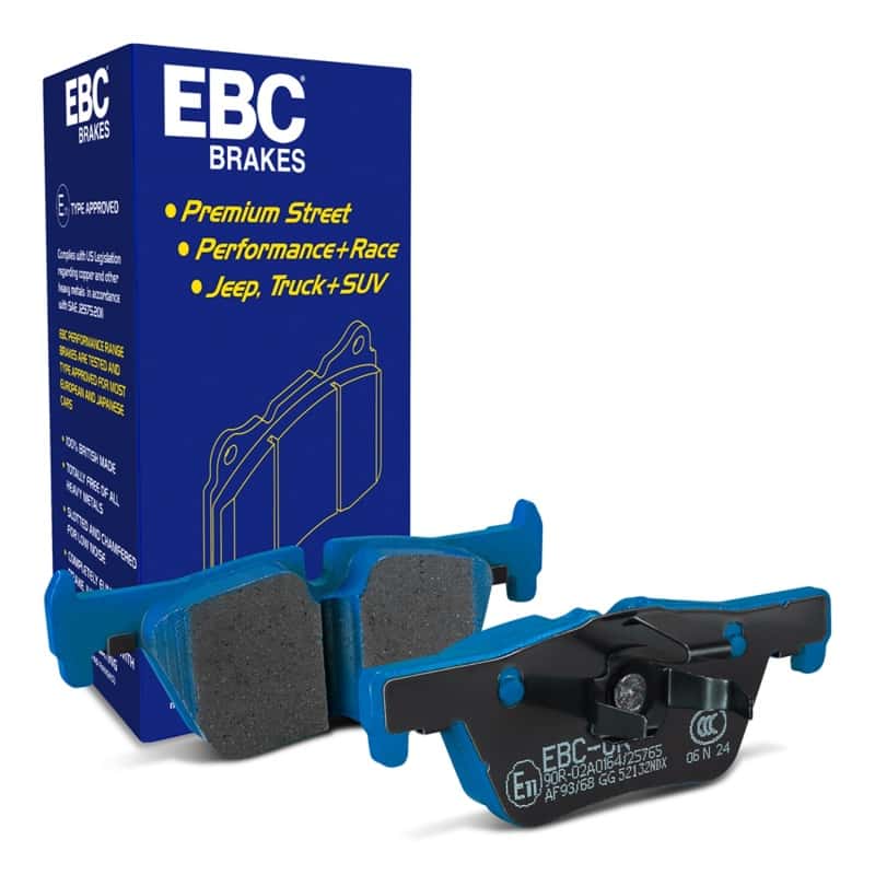 EBC — EBC 14-17 BMW 228 Coupe 2.0T Bluestuff Rear Brake Pads
Disc Brake Pad - view 1