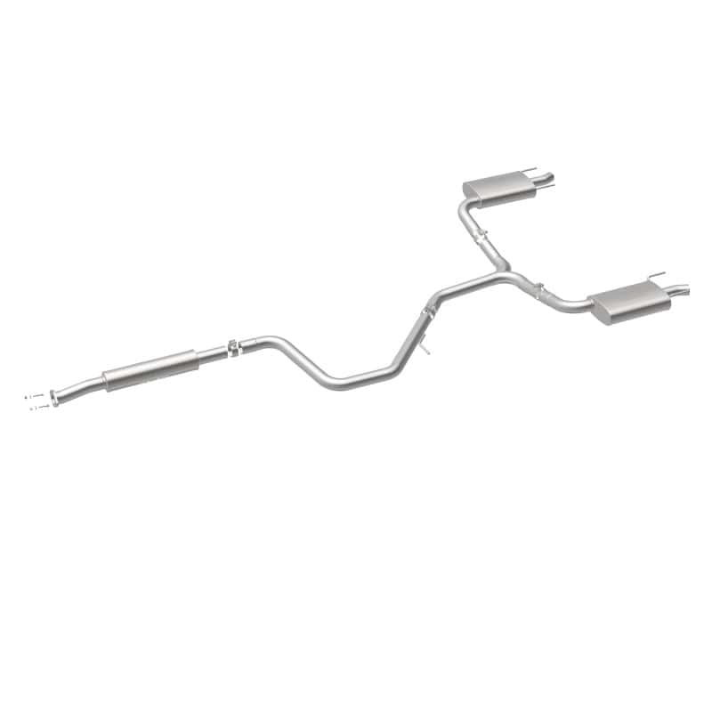 Magnaflow — MagnaFlow Cat-Back SS 2.25/2.5in Dual Split Rear Exit Polished 3in Tip 2015 Chev Impala 3.6L V6
Cat-Back - view 16