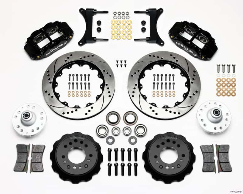 Wilwood — Wilwood Narrow Superlite 6R Front Hub Kit 14.00in Drilled 79-87 GM G Body
BRAKE KIT - view 2