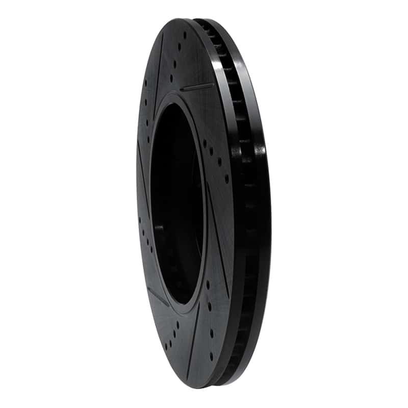 R1 Concepts — R1 04-12 Chevrolet Cobalt Front Right Drilled & Slotted Black Brake Rotor
R1 Brake Rotor Drill - view 4