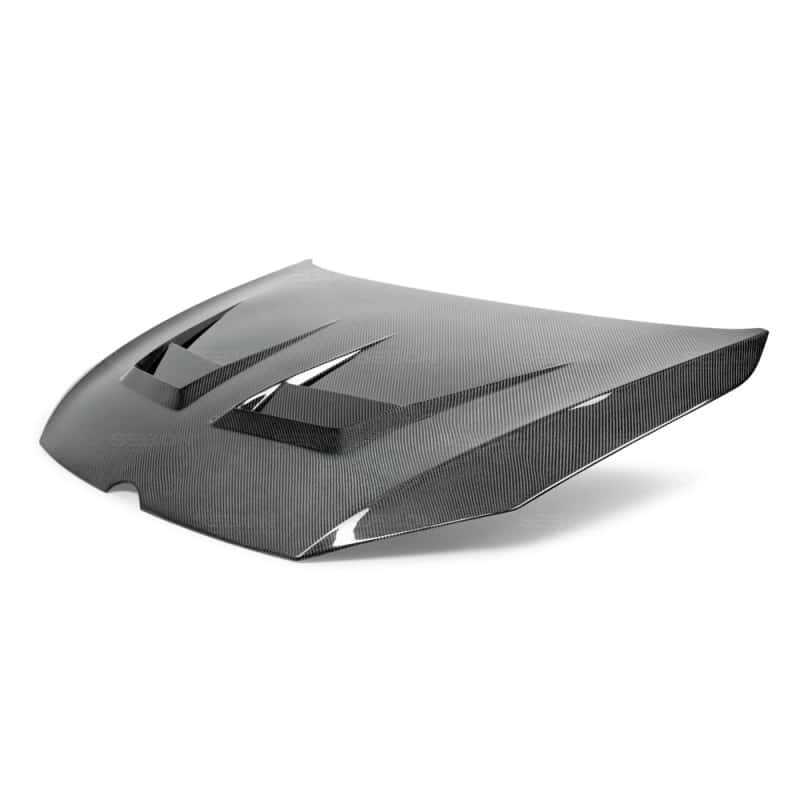 Seibon — Seibon 15-20 Volkswagen Golf MK7 DV-Style Carbon Fiber Hood - view 2