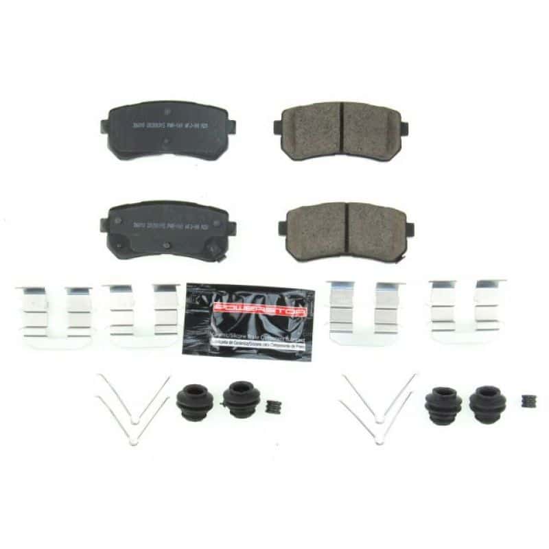 PowerStop — Power Stop 18-19 Hyundai Kona Rear Z23 Evolution Sport Brake Pads w/Hardware
Z23 Brake Pads - view 1