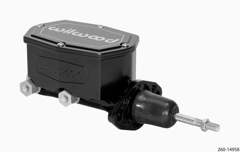 Wilwood — Wilwood Compact Tandem Master Cylinder - 15/16in Bore - w/Pushrod (Black)
M/C,TANDEM COMPACT - view 2
