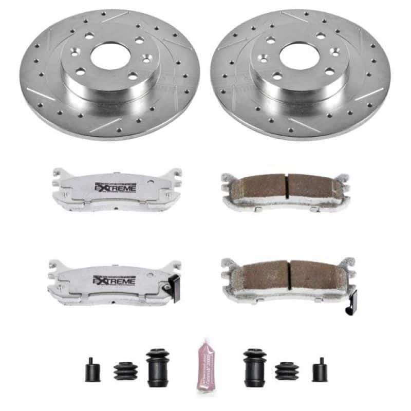 PowerStop — Power Stop 97-03 Ford Escort Rear Z26 Street Warrior Brake Kit - view 1