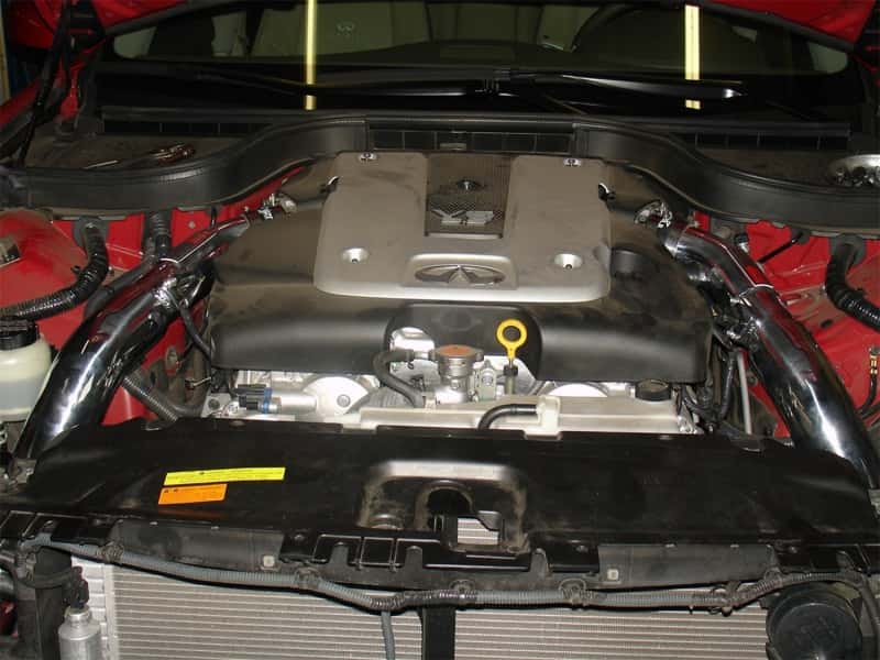 Injen — Injen 07-08 G35 4Dr 3.5L/08-13 G37 2Dr 3.7L excl IPL/09-13 G37 4Dr 3.7L V6 Black Cold Air Intake
Cold Air Intake
Air Intake Kit - view 4