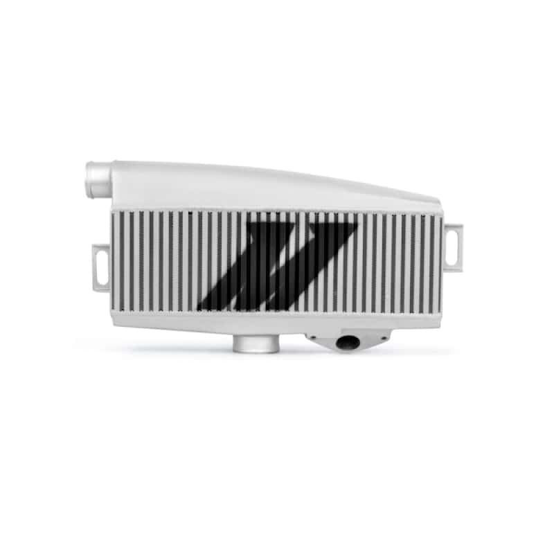 Mishimoto — Mishimoto Subaru 02-07 WRX/04-07 STi Top-Mount Intercooler Kit - Powder Coated Silver & Blue Hoses - view 7