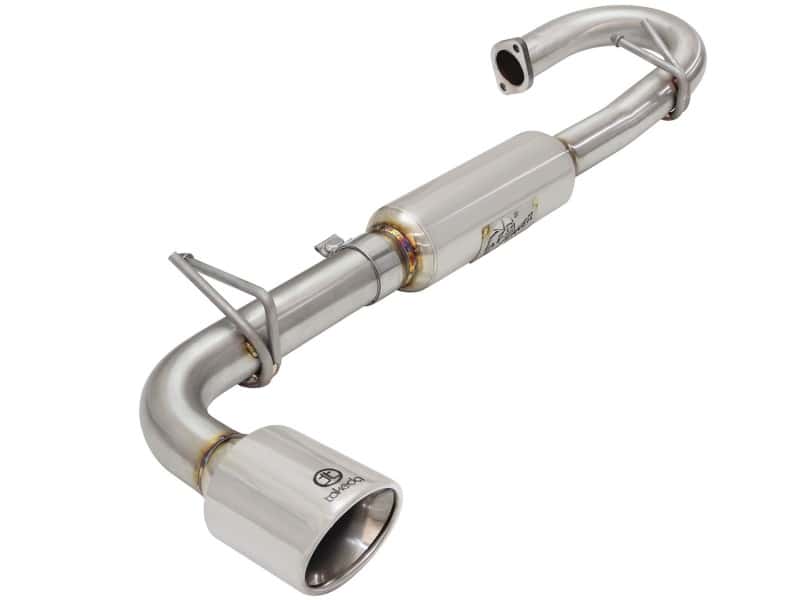 aFe — aFe 11-16 Scion TC L4-2.5L 304SS 2-1/4in to 2-1/2in Axle-Back Takeda Exhaust w/ Polished Tip
Axle-Back Exhaust - view 1