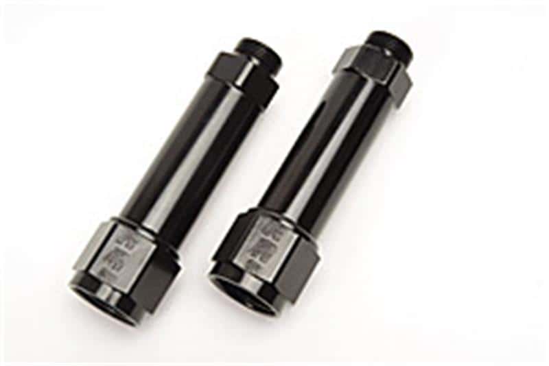 Russell — Russell Performance DEMON CARB INLET FITTING IN BLK/SLVR
CrbAdptFitting - view 3