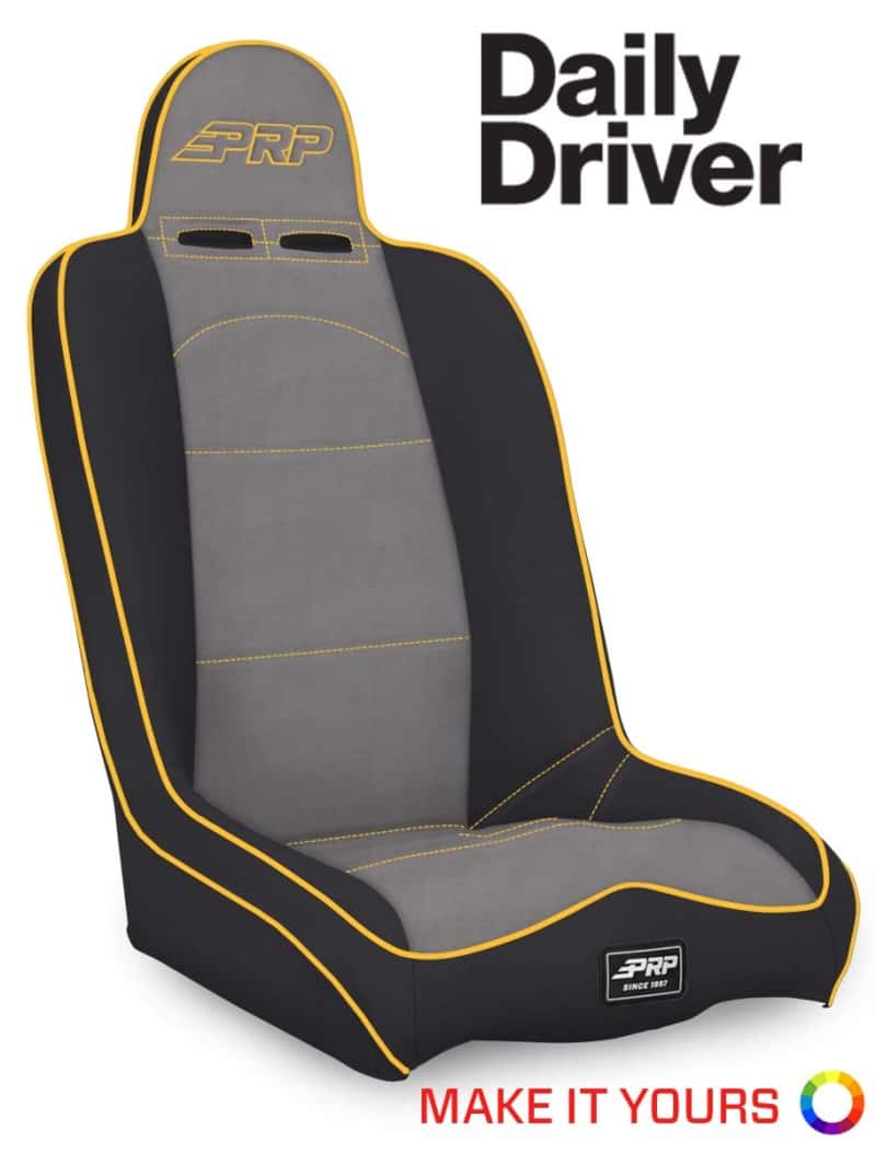 PRP Seats — PRP Daily Driver High Back Suspension Seat - view 1