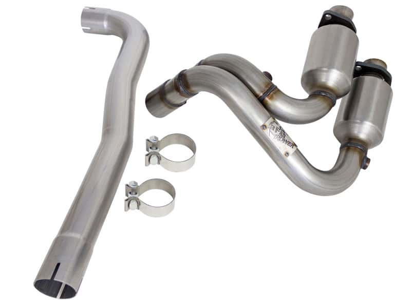 aFe — aFe Power Direct Fit Catalytic Converter Replacements Front 04-06 Jeep Wrangler (TJ/LJ) I6-4.0L
Catalytic Converter - view 7