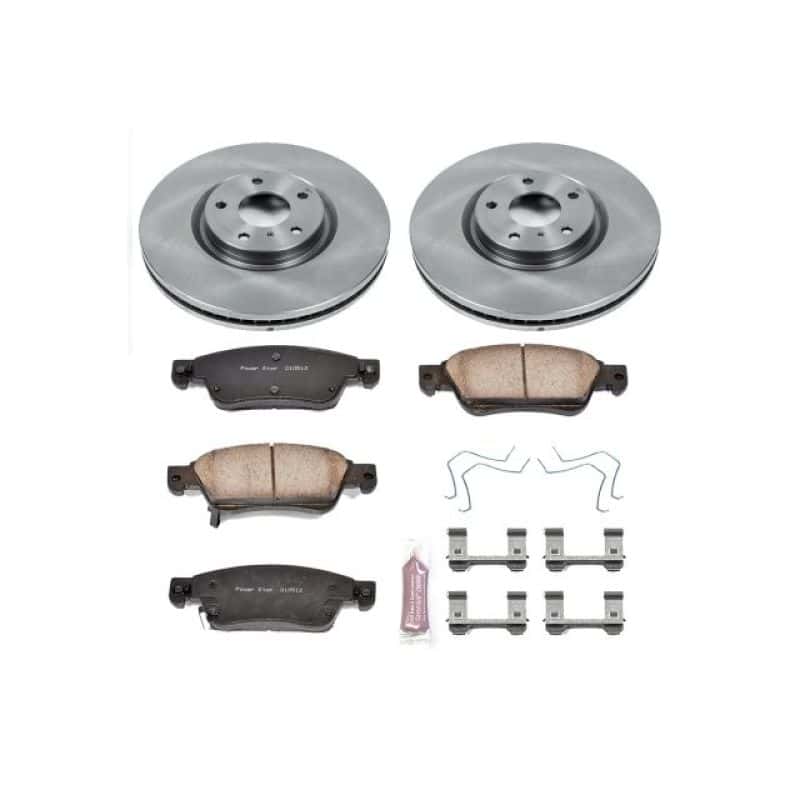 PowerStop — Power Stop 07-08 Infiniti G35 Front Autospecialty Brake Kit - view 1