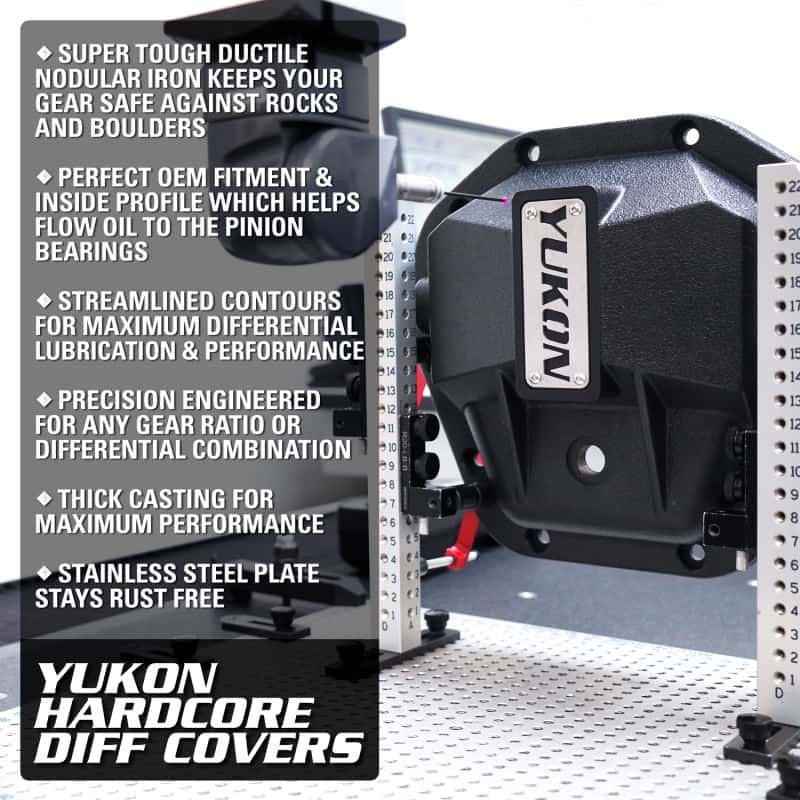 Yukon Gear & Axle — Yukon Gear Hardcore Nodular Iron Cover for Chrysler 9.25in Rear Differential
Yukon Diff Cover - view 7