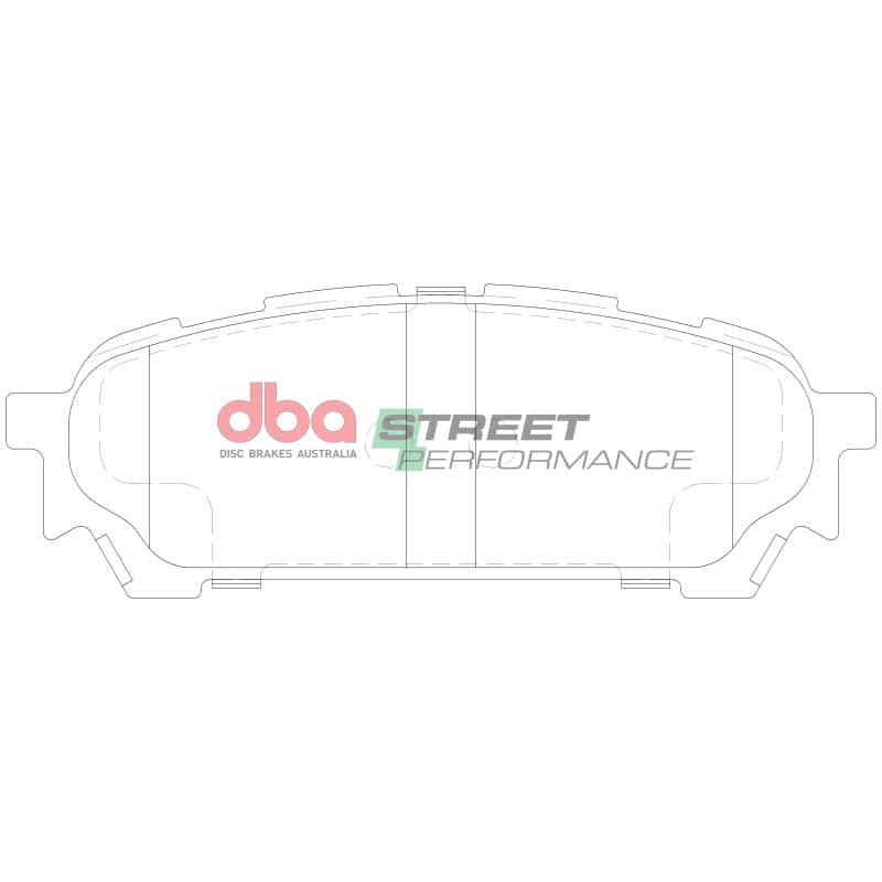 DBA — DBA 04-08 Subaru Forester SP500 Rear Brake Pads
Brake Pad Set
Brake Pad - view 1