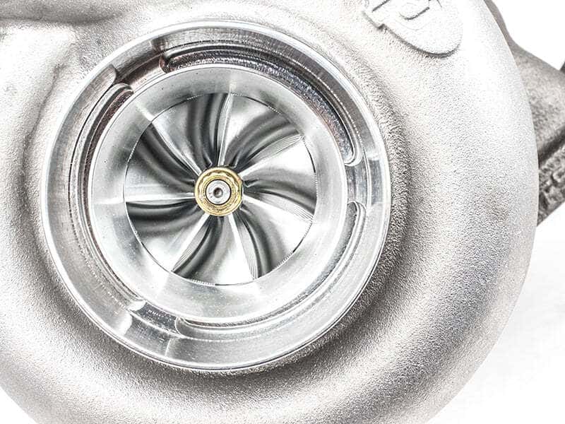 Forced Performance — Forced Performance Mitsubishi Evo 9 Green FP54 Turbo Journal Brg Black Housing w/18PSI WG (D/S Only) - view 2