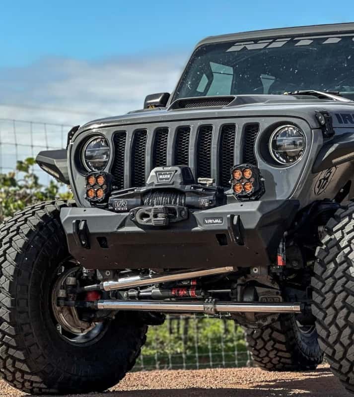 Rival 4x4 — Rival 2018-2026 Jeep Wrangler Front Aluminum Bumper
Front Bumper - view 2