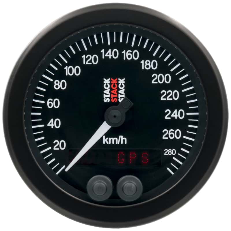 AutoMeter — Autometer Stack Instruments 88mm 0-290 KM/H GPS Speedometer - Black
SPD GPS BLK 290KM/H - view 4