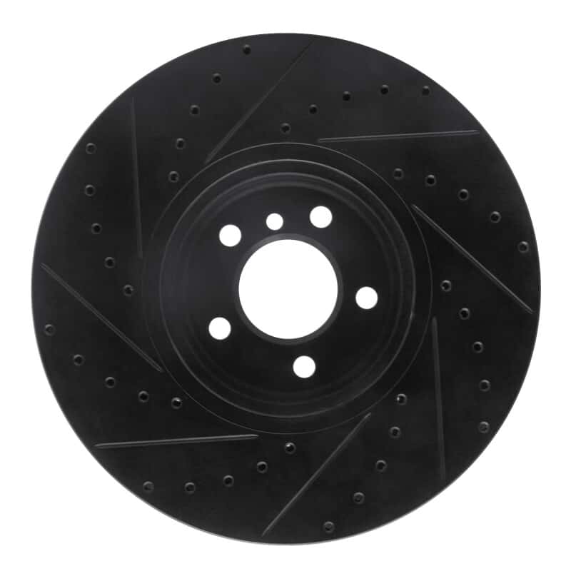 R1 Concepts — R1 08-19 BMW X5 Front Right Drilled & Slotted Black Brake Rotor
R1 Brake Rotor Drill - view 5