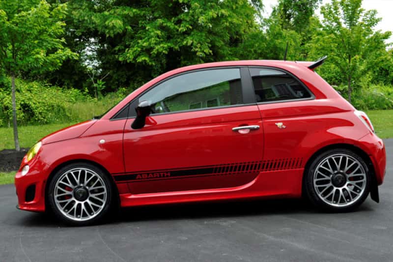 Rally Armor — Rally Armor 12-18 Fiat 500 Black UR Mud Flap w/Red Logo
Mud Flap - view 7