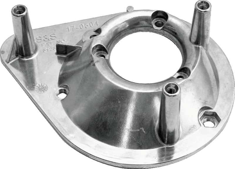 S&S Cycle — S&S Cycle 57-85 XL w/ Super E/G Carb Air Cleaner Backplate - view 1