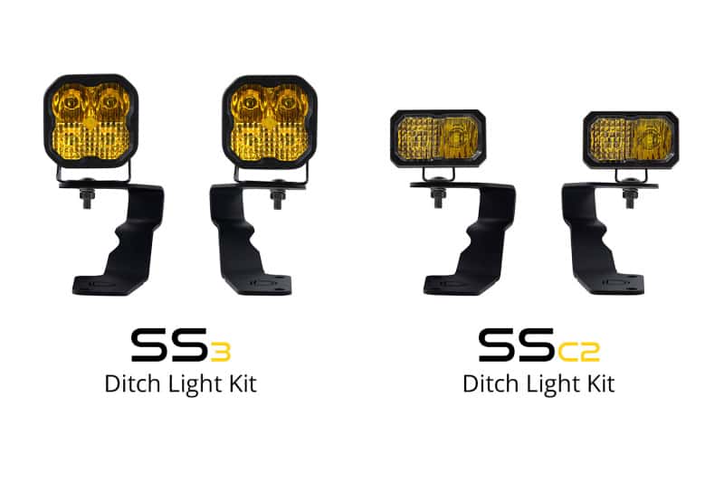 Diode Dynamics — Diode Dynamics 15-21 Subaru WRX/STi Pro Stage Series 2in LED Ditch Light Kit - Yellow Combo - view 9