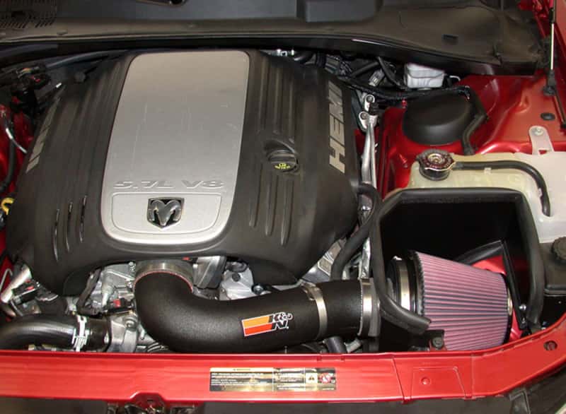 K&N Engineering — K&N 05-08 Magnum/06-10 Charger/08-10 Challenger / 05-10 Chrysler 300C  Gen II Perf Intake
Performance Air Inta
Air Intake System - view 3