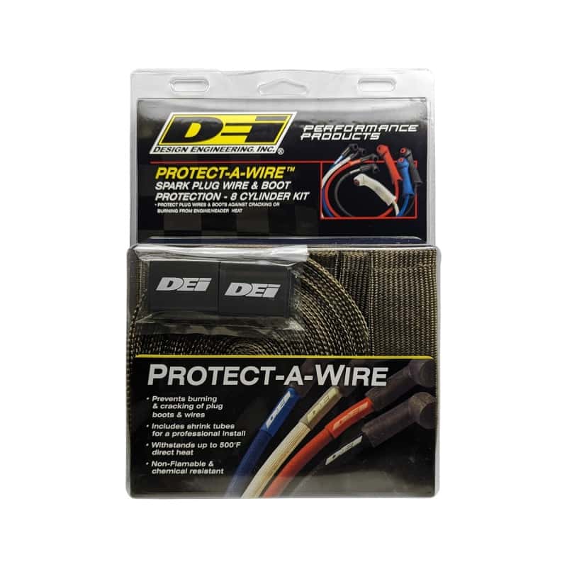 DEI — DEI Protect-A-Boot and Wire Kit 8 Cylinder - Titanium
Spark Plug Wire Set - view 4