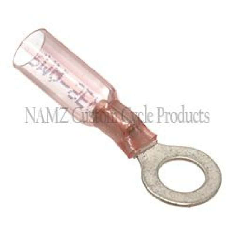 NAMZ — NAMZ Heat Sealable .25in. Ring Terminals 22-18g (25 Pack) - view 2