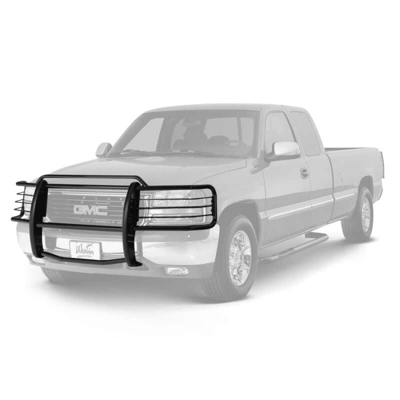Westin — Westin 1999-2002 GMC Sierra 1500LD Sportsman Grille Guard - Black
Grille Guard - view 2