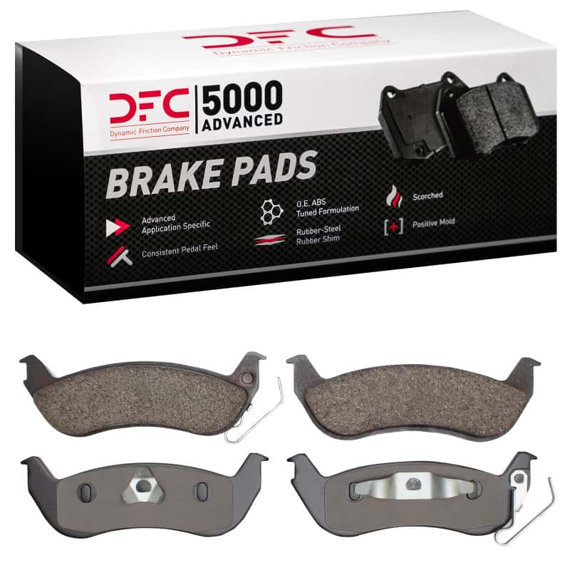 DFC — DFC 03-11 Ford Ranger (USA/Canada) Rear 5000 Advanced Ceramic Brake Pads
DFC Brake Pad Set - view 1