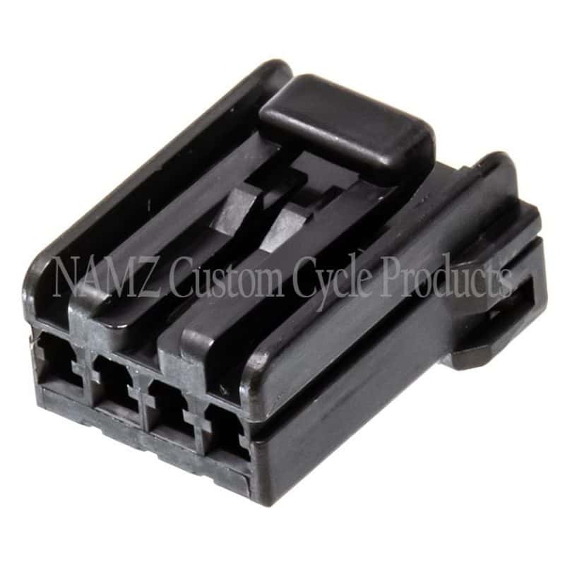 NAMZ — NAMZ AMP Multilock 4-Position Female Plug Housing (HD 73154-96BK) - view 1